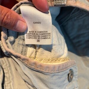 Light Gray Cargo Shorts